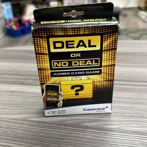 Deal or No Deal Deluxe Jumbo Card Game Play the Hit American TV Game Show new